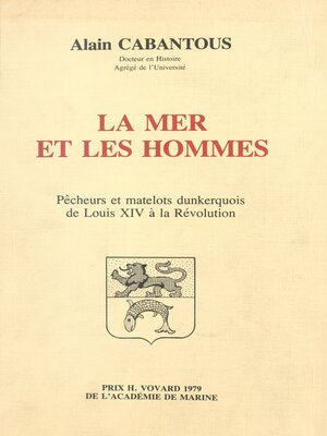 cover image of La mer et les hommes
